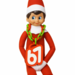 67 Hype Chain For Elf on the Shelf Christmas Decor Six Seven New Bling Swag So So Doot Doot Skrilla Kid Get Sendy Gen Alpha Meme Brain Rot